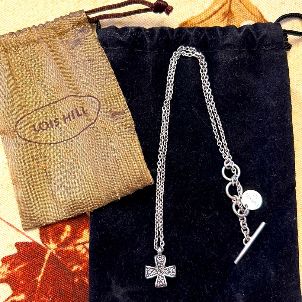 Lois Hill Cross Necklace